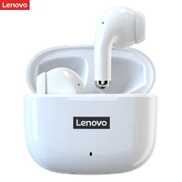 2021 new lenovo lp40 tws bluetooth 5 1 wireless earphone earbuds stereo noise reduction bass touch control long standby headset