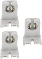 non shunted turn type t8 lamp holder ul socket tombstone for t10 t12 led fluorescent tube replacement medium bi pin g13
