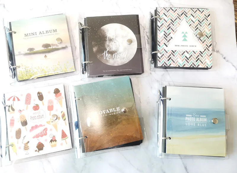 100 карманов 3 дюйма мини-пленка фото бумага альбом памятная книга для Fujifilm Instax Mini 8 9 Polaroid фильм имя держатель для карт