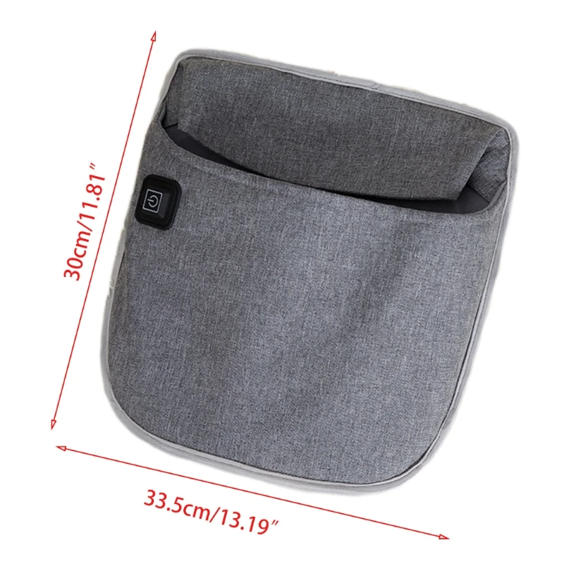 

Electric Foot Warmer With Three Temperature Adjustment Settings And Rapid Heating Technology-Super Large Size,Suitable For Feet