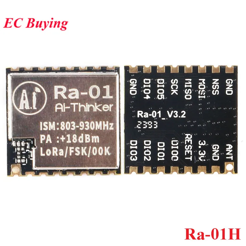 SX1276 LoRa Φ беспроводной модуль широкого спектра Беспроводная связь 868 МГц 3,3 В серийный интерфейс SPI Ra 01H Φ Ra01H