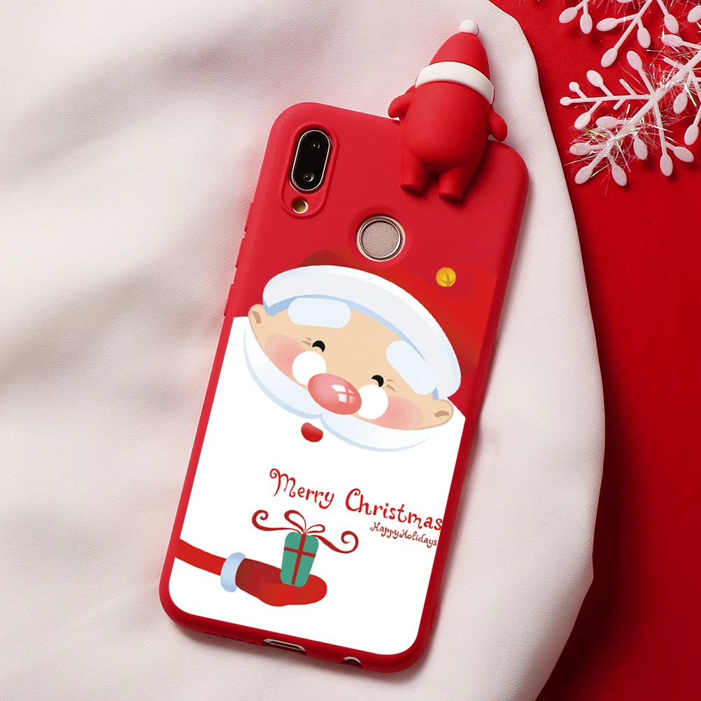 Krho-sdlrlvlw Рождество чехол с принтом "Санта Клаус" для huawei P30 P20 P8 P9 P10 Lite рro P Smart Nova 5 5i 3 3i Pro год Олень чехол для телефона - Цвет: Krho-sdlrlvlw
