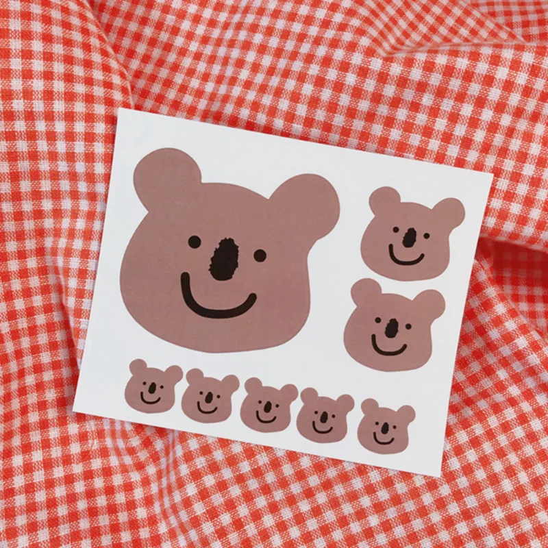 Милые Мультяшные водонепроницаемые стикеры Koala Канцелярские Декоративные