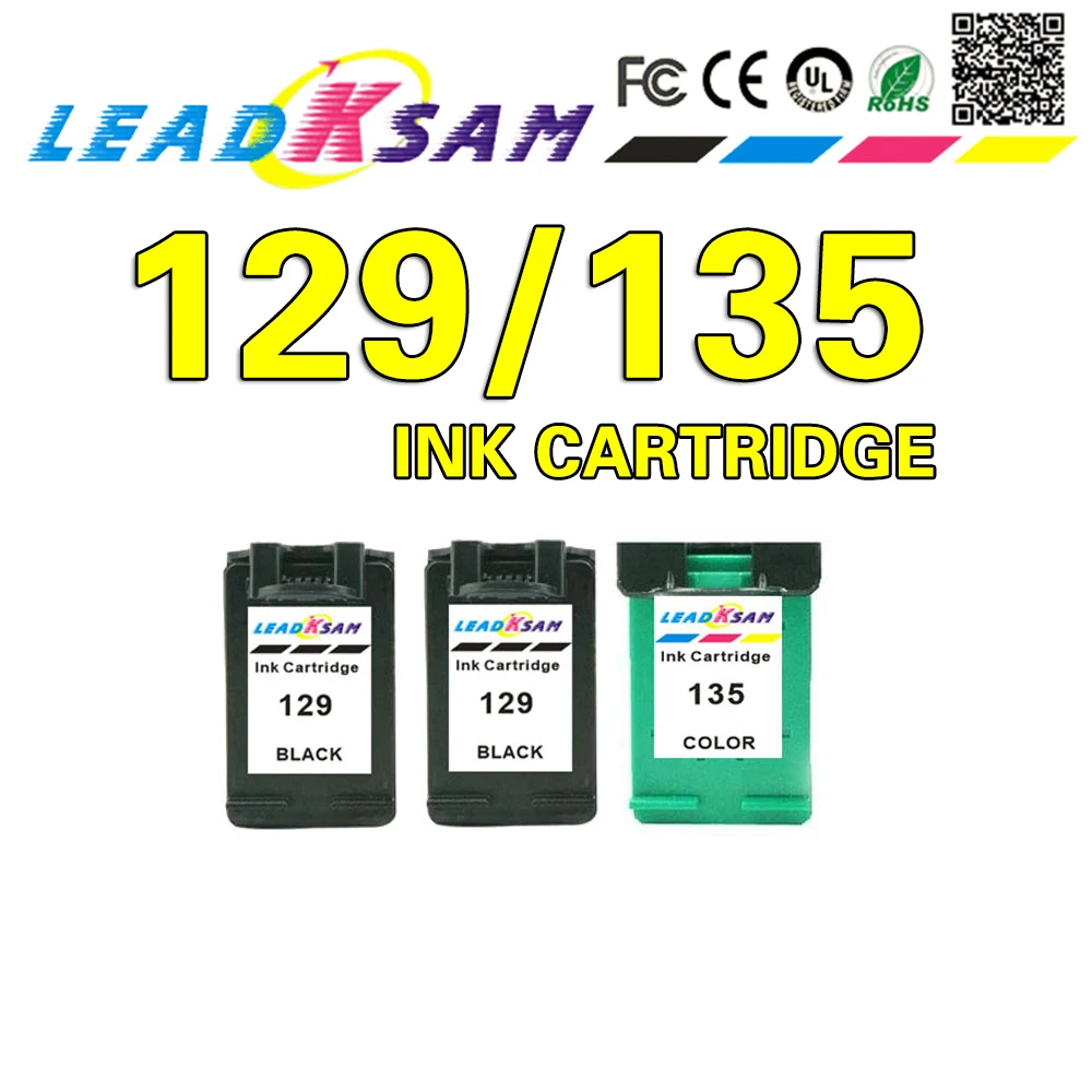 Высококачественные чернильные картриджи совместимые с hp129 135 Photosmart C4110 C4140 C4150 C4170