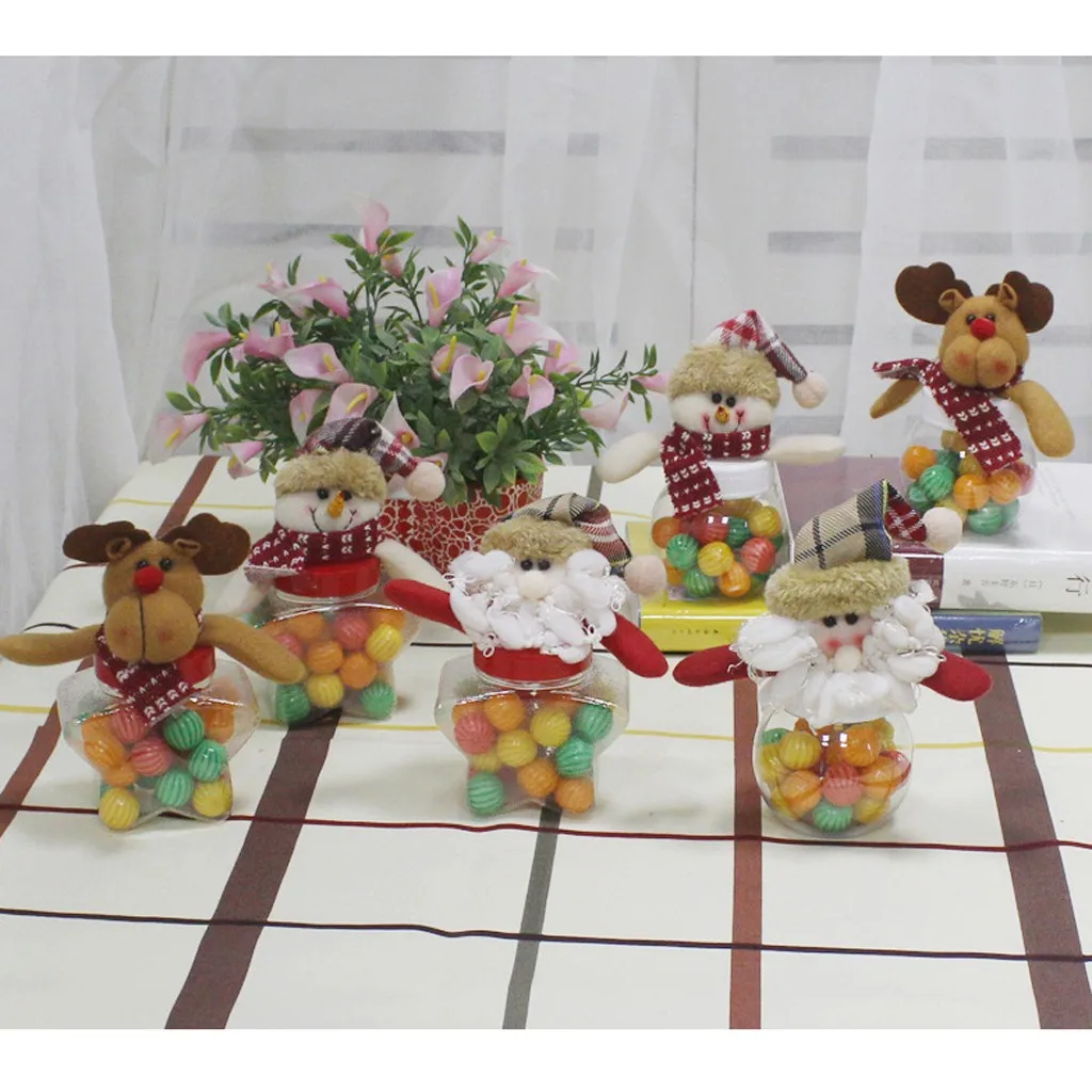 Рождественская круглая пентаграмма ткань для куклы хранения конфет может декор