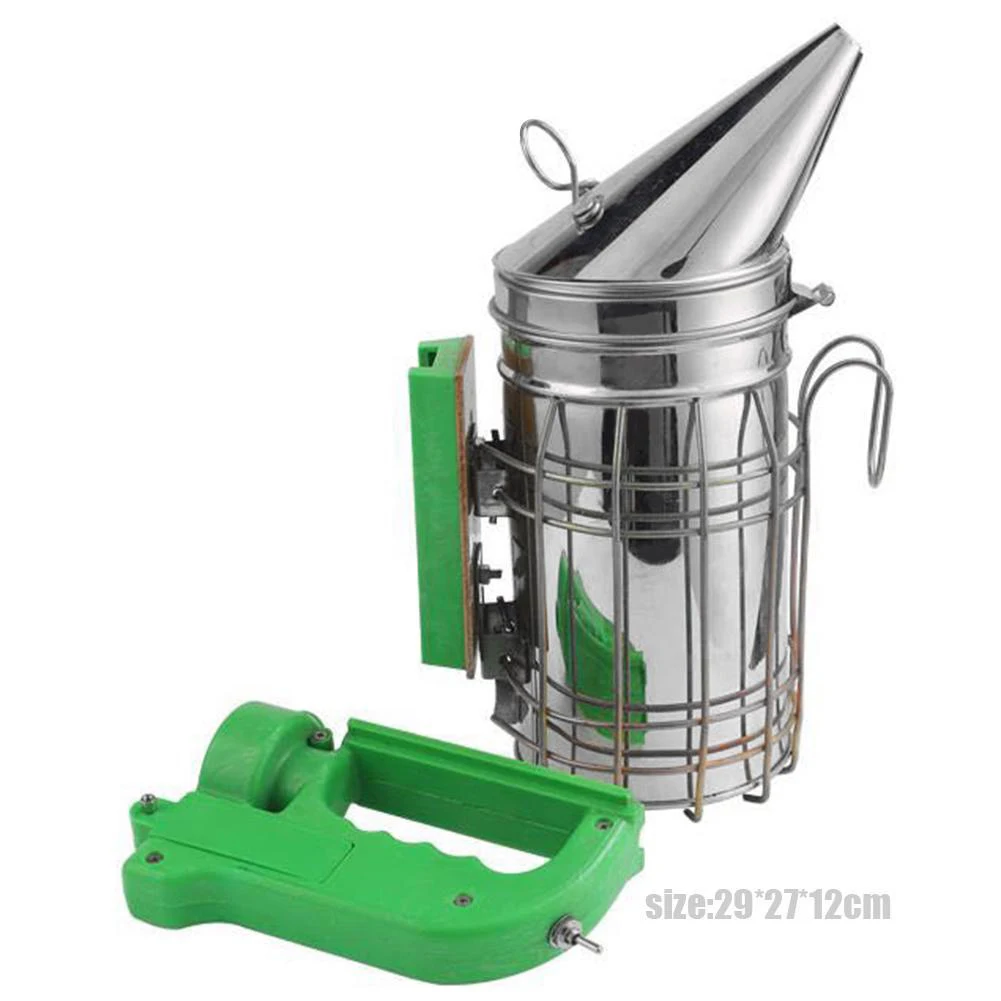 1 шт. Электрический пчелиный дымовой передатчик Комплект из нержавеющей стали