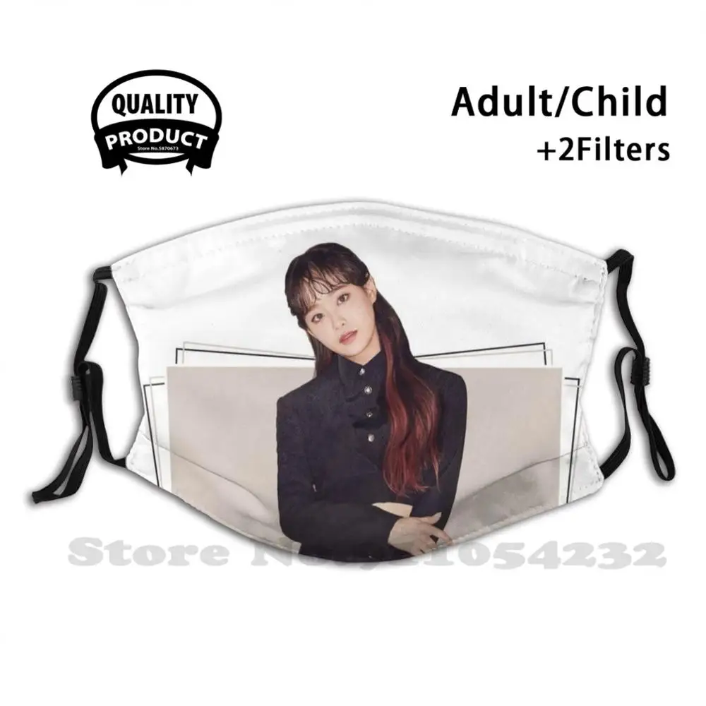 

Loona - Chuu Funny Cool Filter Mask Kpop Korea Korean Girls Loona So What Chuu
