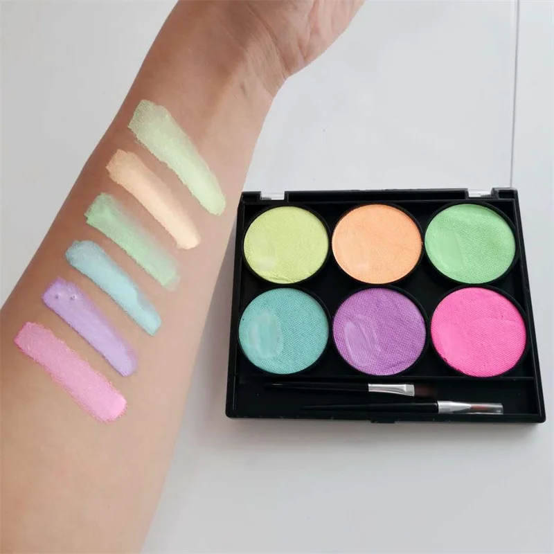 

6 Color Face Painting Body Art Makeup Parent-Child Products Family Party Festival Carnival Fun Activity