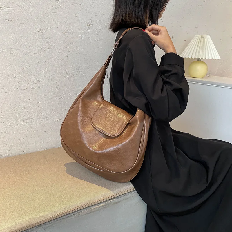 Женская сумка 2021 Новая Мода простая Ретро Повседневная вместительная через