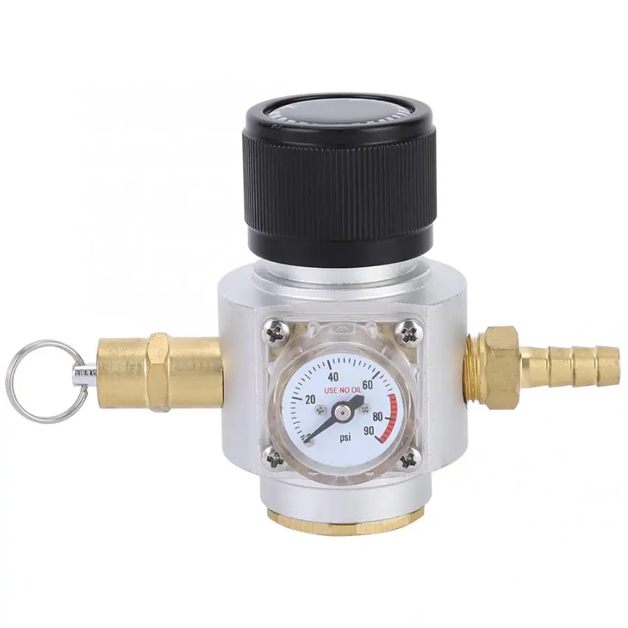 New Arrive Level 2 Pressure Gauge Regulator Beer with Safety Valve Brewing Accessories | Инструменты