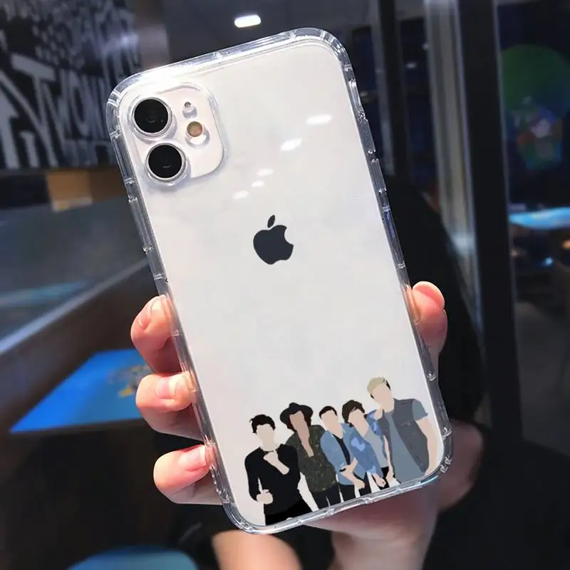 

One Direction Louis Tomlinson Phone Case Transparent for iPhone 11 12 mini pro XS 8 7 MAX Plus X XR
