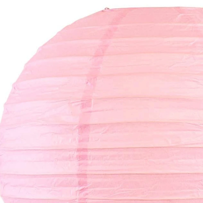 

Folding Handmade Round Paper Lanterns Wedding and Festival Supplies Decoration