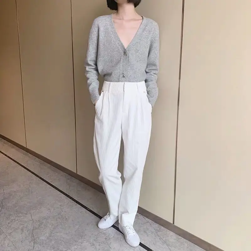 Женские свитера скандинавский нишевый бренд другая история Осень Новый кардиган