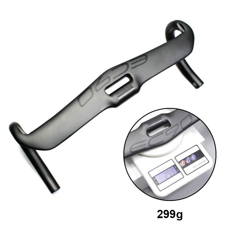 

EC90 Full Carbon Bike Handlebar Road Bicycle Bent Handle Bar Matte Ultra-light Drop Bar 31.8*400/420/440mm Bicycle Parts