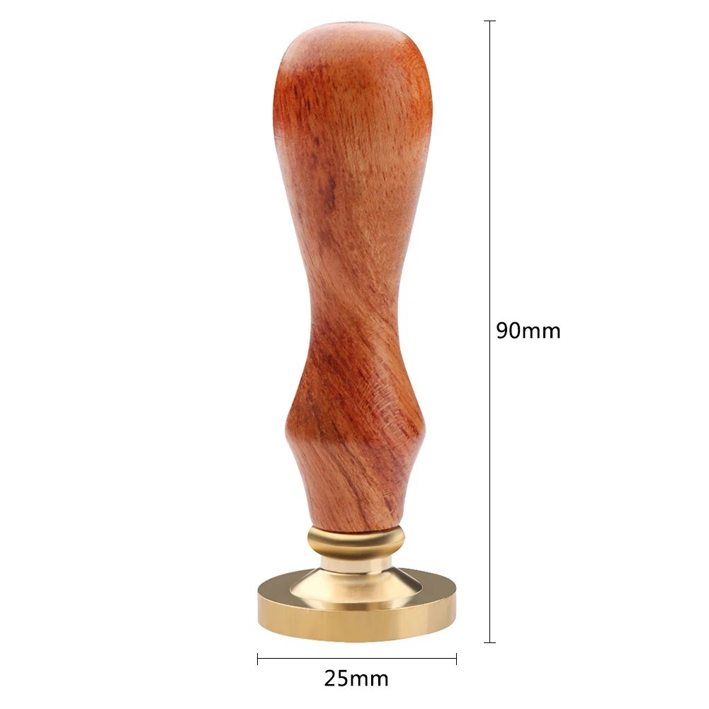 Палисандр Ручка запечатывания воск штамп подарочная коробка античный