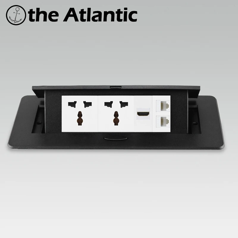 Универсальная настольная Встраиваемая Сетевая розетка настольные розетки с