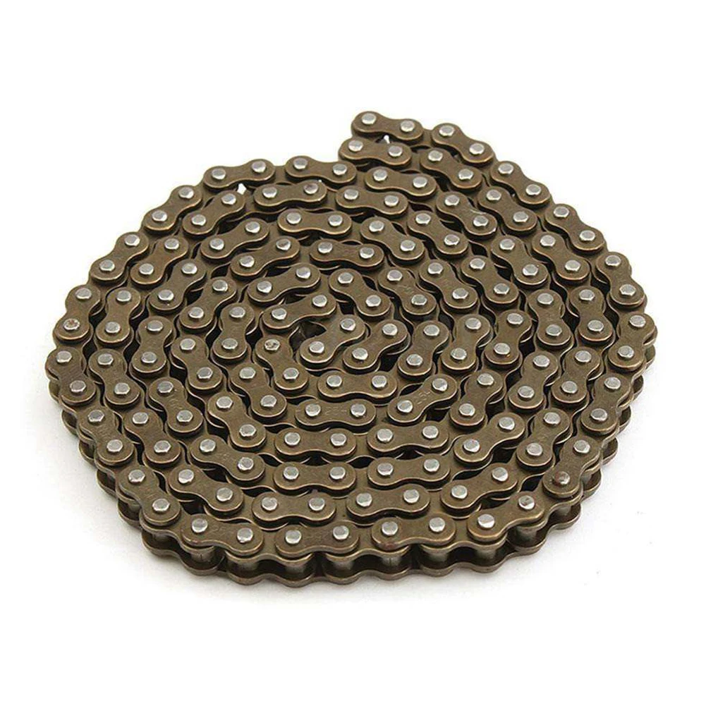 

Съемная износостойкая цепь для электрического скутера 55 65 80 Gear 136, сегмент 25H, нержавеющая сталь, высокая прочность, легкая установка