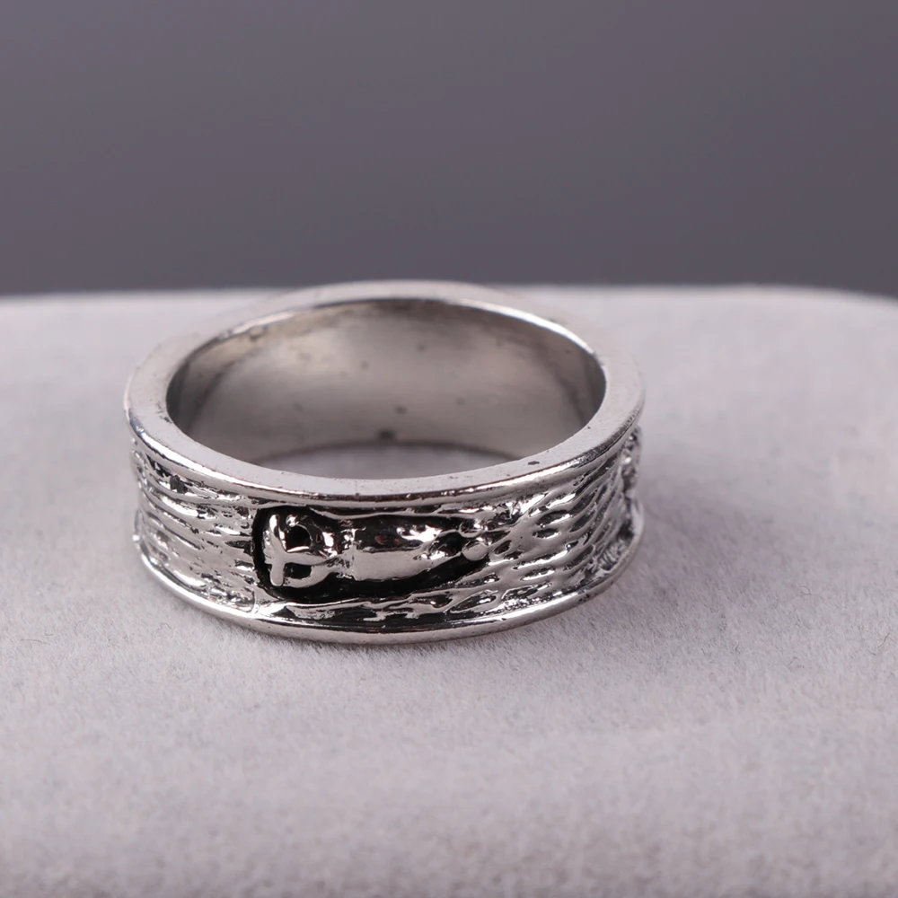 Мужское кольцо в стиле панк хип-хоп креативное сова дерево Кора дизайн модное для