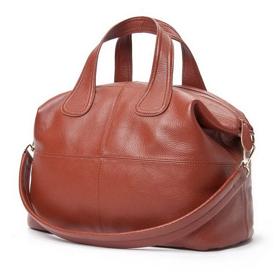Женская сумка ZENCY из 100% натуральной воловьей кожи большие размеры|brand handbags|handbag