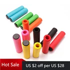 1 пара силиконовых ручек для велосипеда, ручки для горного велосипеда, мягкие ультралегкие ручки с защитой от занос, ударопоглощающие детали для велосипеда