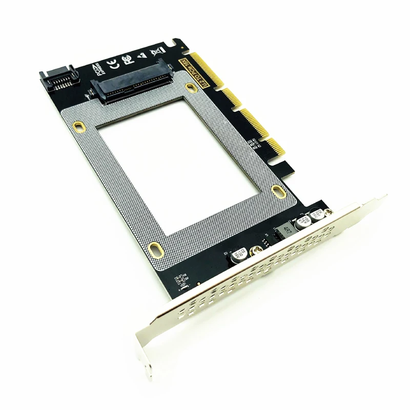 новый pci e pcie3 0 x4x8x16 для u 2 sff 8639 адаптер pcie дл