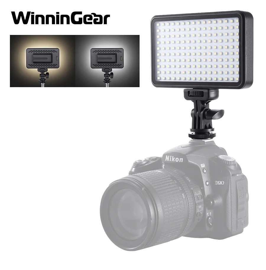 PAD160 LED Video Light 6000K Dimmable Fill in Panel for DSLR ILDC Cameras Stand Small Product Portrait Photograp | Электроника