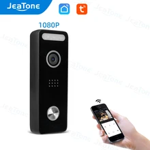 JeaTone Tuya WiFi Video Doorbell 1080P กลางแจ้งประตู Bell กล้อง POE IP Viedo Intercom Remote ควบคุมโทรศัพท์มือถือ