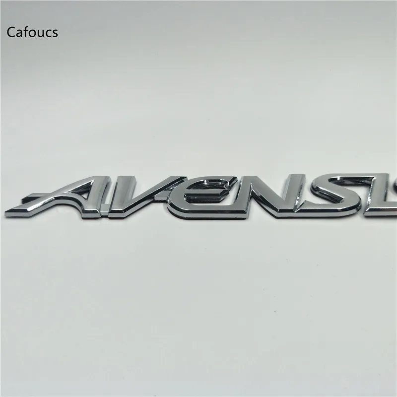 185*23 мм для Avensis Автомобильный задний багажник эмблема наклейки значок Логотип