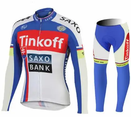 Tinkoff Pro Джерси с длинным рукавом для велосипедной команды, одежда для гоночного велосипеда, одежда для горного велосипеда, одежда для велоспорта