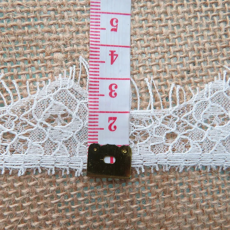 3 м/лот кружевная лента для ресниц вуаль широкая/3 5 см вышитая белая африканская