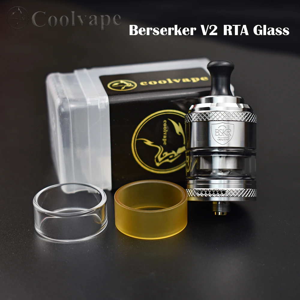 

Стеклянная трубка для электронной сигареты Berserker V2 MTL RTA, объем 3 мл