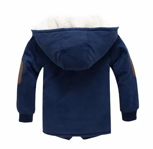 

Winter Jacket For Boys Children Warm Thick Velvet Winter Coat For Boys Hooded Kids Outerwear Parka Casual Baby Boy Clothes