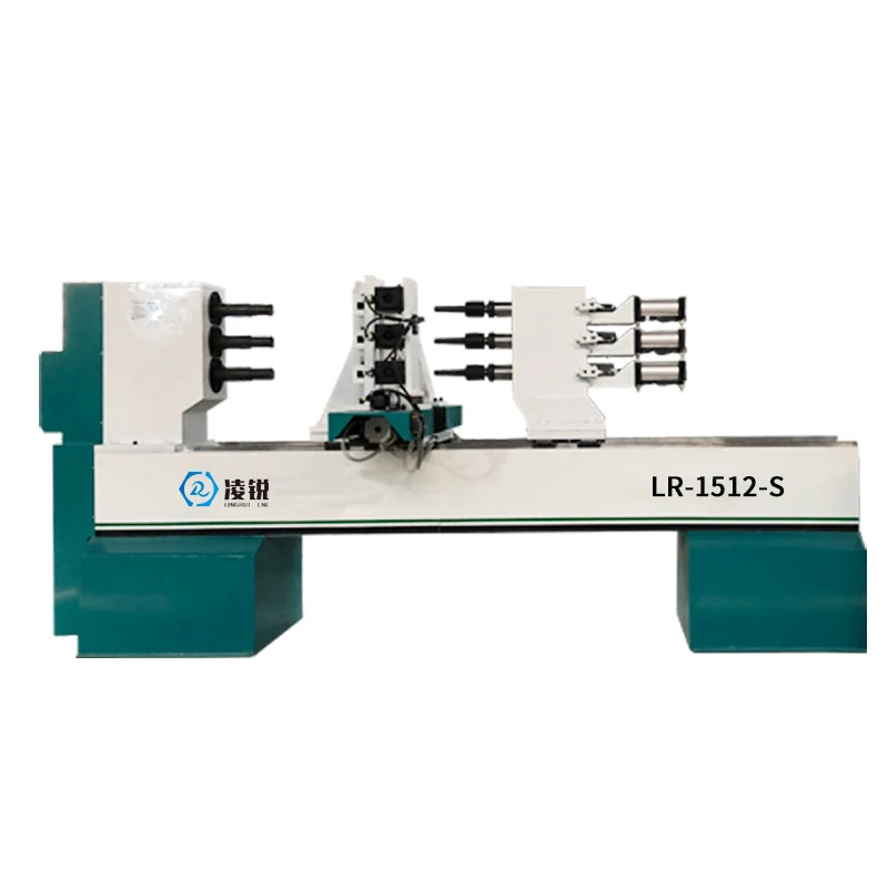 

LR-1512-S Automatic CNC Car Carving Integrated Multifunctional CNC Woodworking Lathe Roman Column Handrail Woodworking Lathe