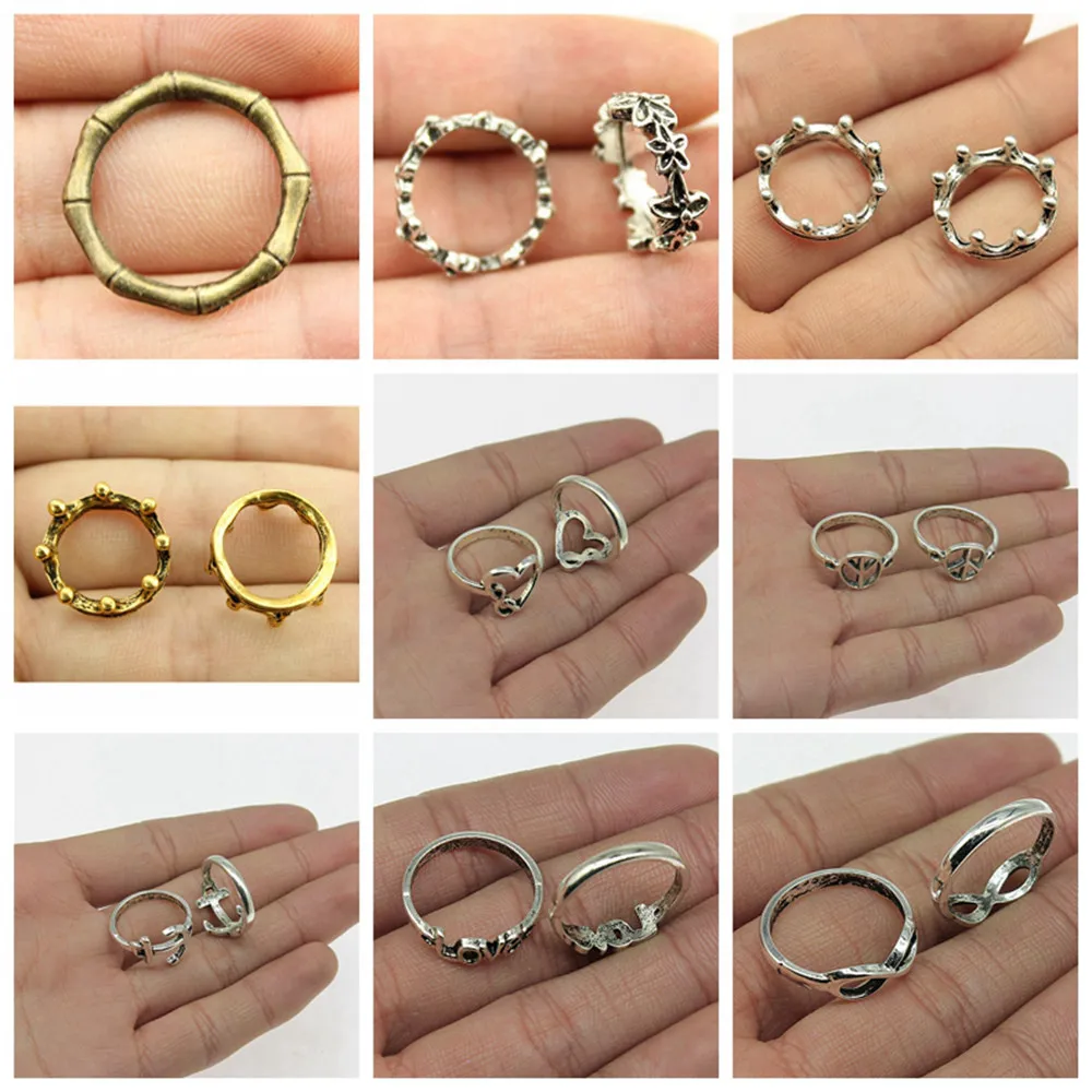 Оптовая продажа ювелирные изделия много обручальных колец детские горячая