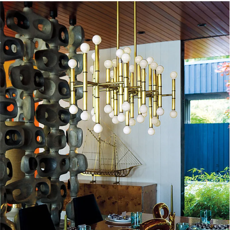 Светодиодный лампы бамбука для локальных светильников на Джонатан Адлер Meurice