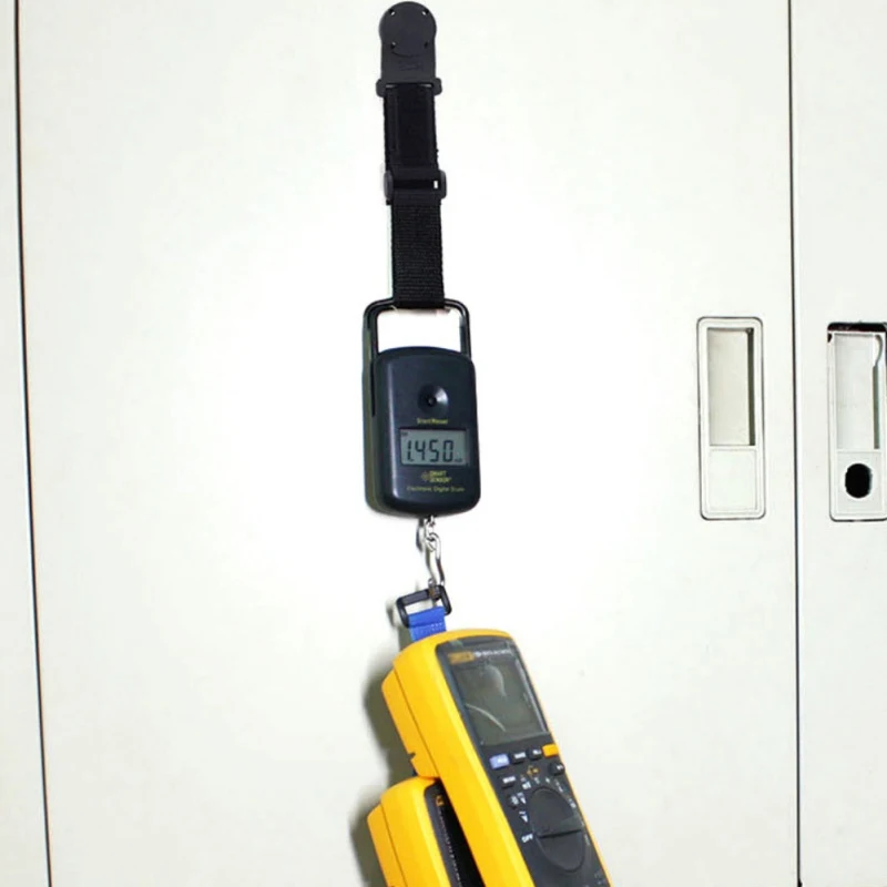 

Универсальный сильный магнит Черный мультиметр ремешок Практичный комплект Вешалка петля для FLUKE TPAK HIOKI TESTO