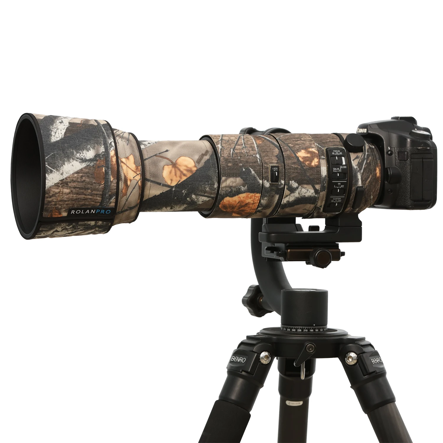 ROLANPRO Waterproof Lens Camouflage Coat Rain Cover for Sigma 60-600mm f4.5-6.3 DG OS HSM Sport Sleeve Case Guns Cloth | Электроника