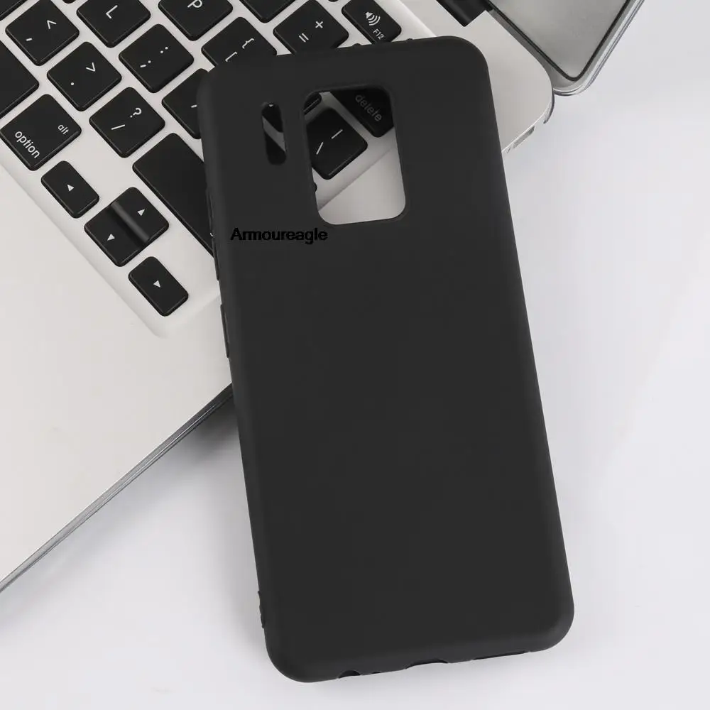 guard on for oukitel c18 pro tpu matte case black phone casing cover fit casing tpu silicone soft plain shockproof case protect free global shipping