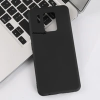 guard for oukitel c18 pro tpu matte case black phone casing cover fit casing tpu silicone soft plain shockproof case protect