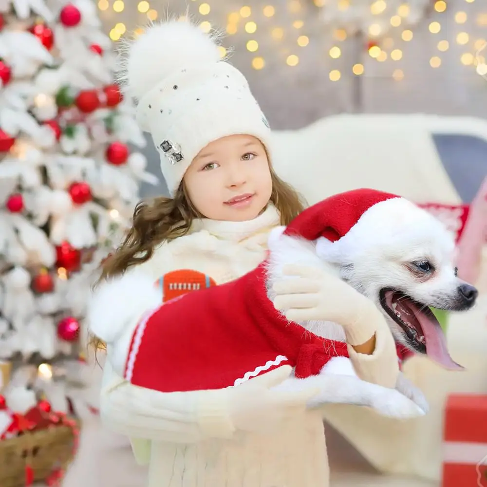 Frigg одежда для кошек и собак Санта-Клаус 2020 рождественские украшения дома