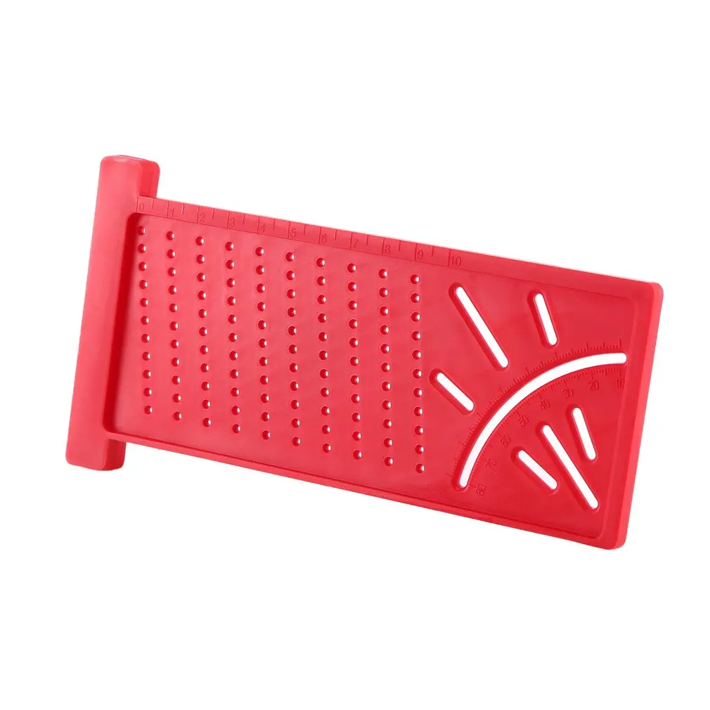 Деревообрабатывающий Scribe штриховая строчка Калибр Т образная линейка отверстие