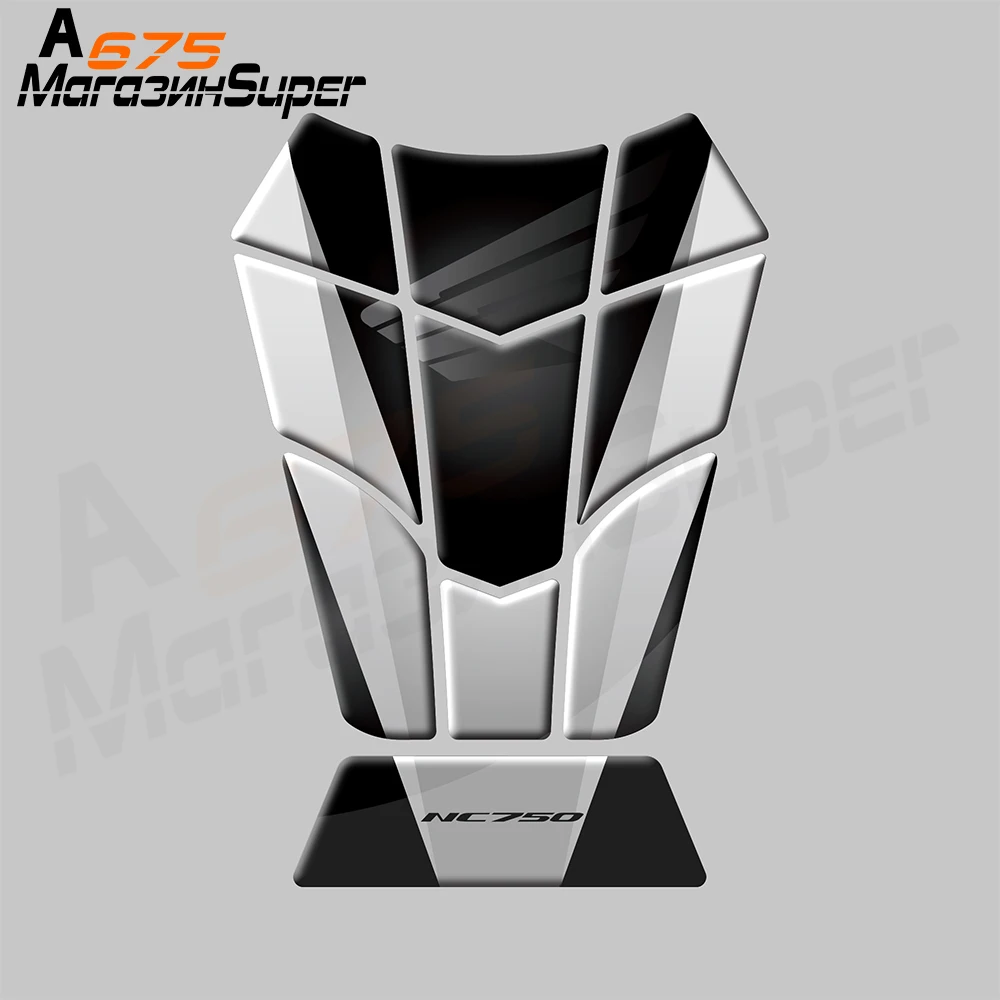 

3D Gel Motorcycle Gas Oil Fuel Tank Pad Protector Cover Decal Racing Sticker For HONDA NC750 NC750X NC 750 X motorcycle Sticker