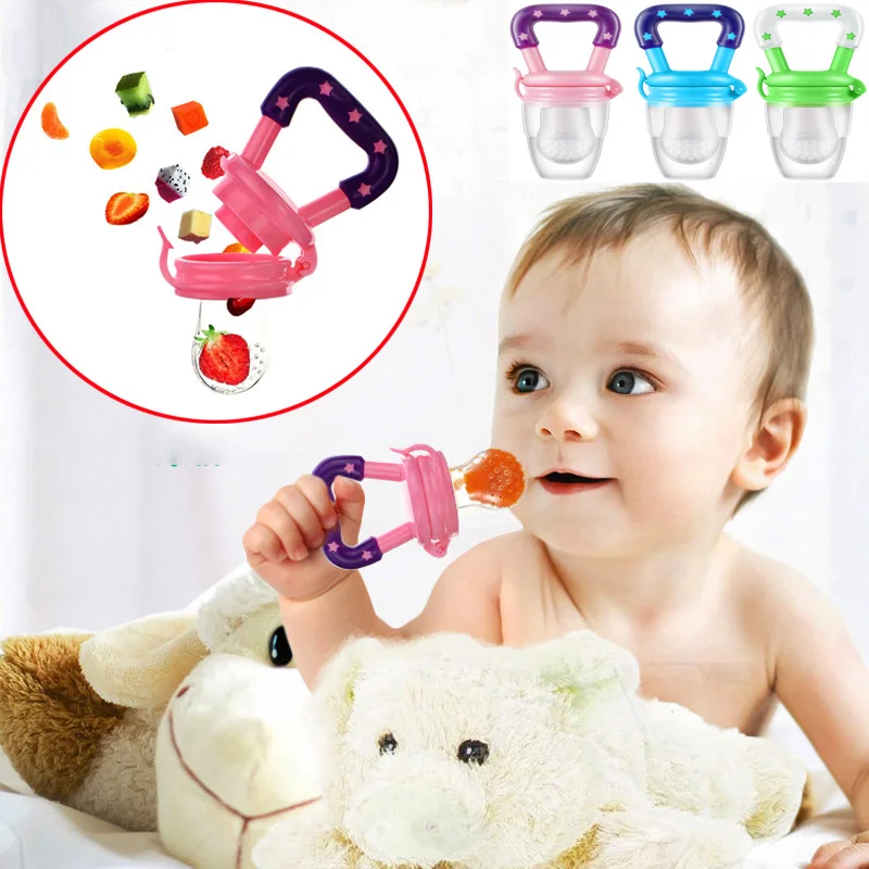

2021 Popular Silicone Fresh Fruit Food Baby Nipple Kids Safe Milk Feeder For Baby Pacifier Bottles Nipple Teat Nibbler Drop Ship