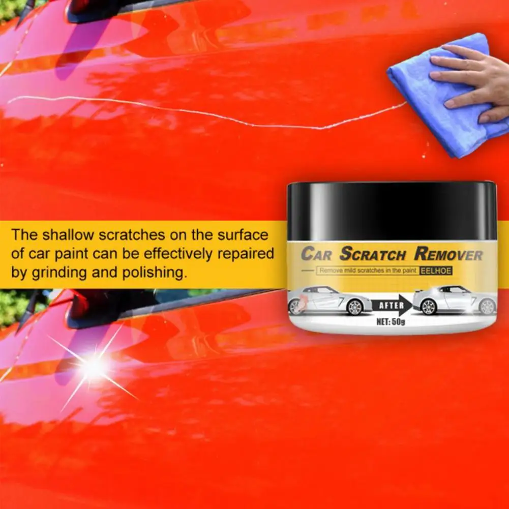 

Professional Grade Car Paint Surface Minor Scratches Remover Agent With Sponge Remove Stubborn Stains Surface Stain Repair Kit