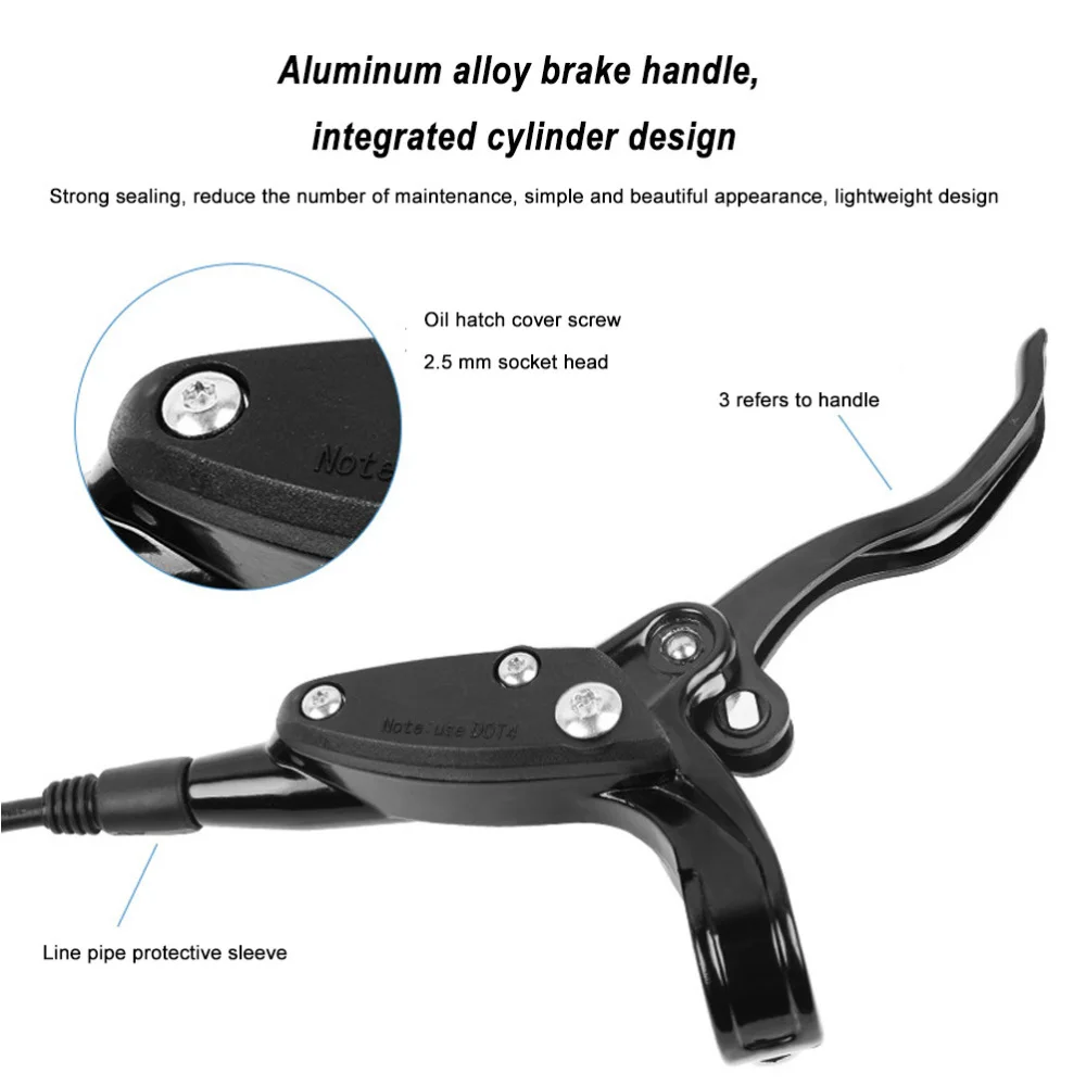 

1 Set Universal Mountain Bike Braking System Brake Disc Set(Assorted Color)