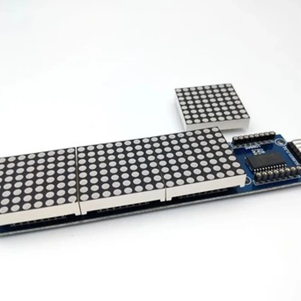 MAX7219 дисплей микроконтроллер линии один модуль для Arduino 8x8 матрицы точек |