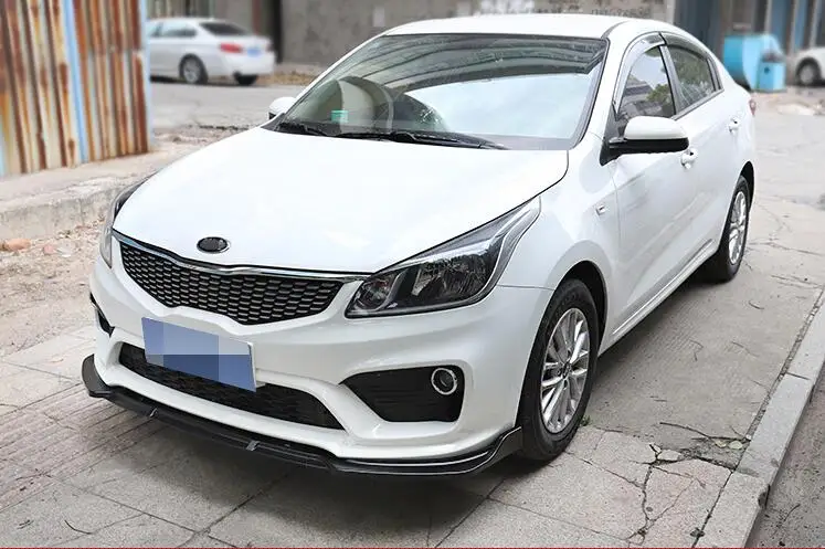 Для KIA K2 Задний Спойлер ABS задний передний бампер диффузор защитные бамперы для 2017