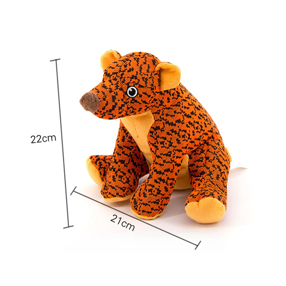 Симпатичный медведь моделирующая собака плюшевая игрушка щенок моляр зубы