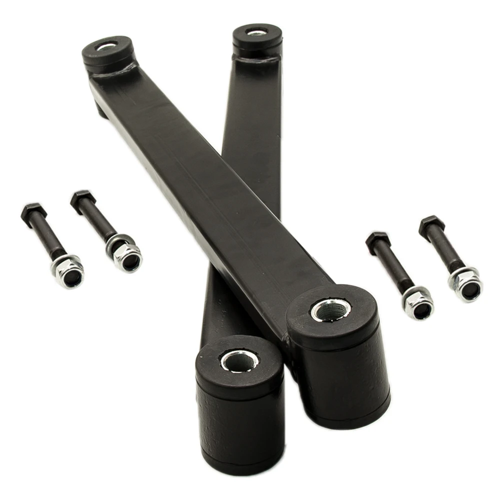 

Rear Lower Camber Control Arm Kit for Ford Expedition 2000 2001 w/Bushings Black Track Panhard Bar