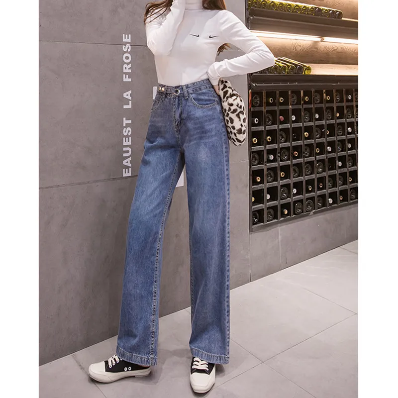 Винтажные шикарные шаровары для мальчиков женские джинсы большого размера с